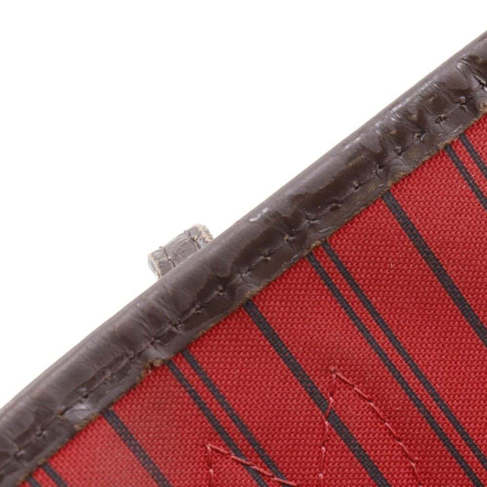 LOUIS VUITTON Brown Damier Canvas Neverfull MM Tote Bag - Picture 8 of 16